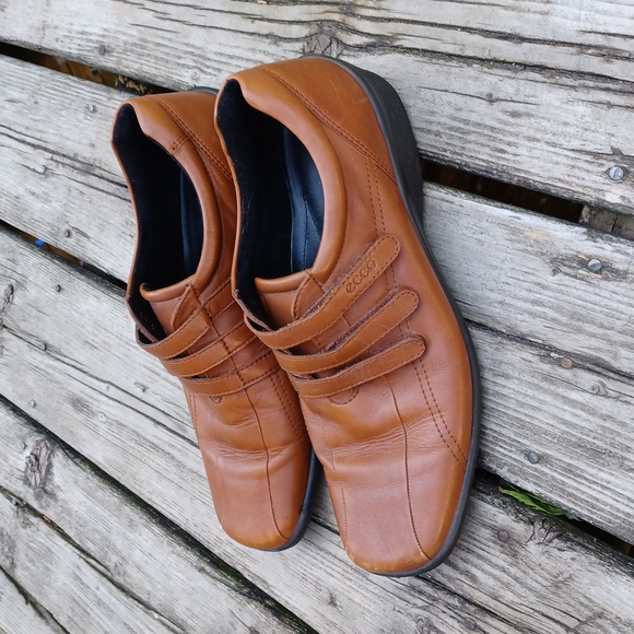 Ecco walnut leather loafer Size 41 - Picture 2 of 15